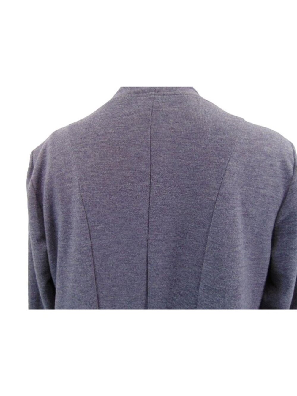 Logo Lorie Goldstein Draped Front Terry Cardigan S  Color Block Oversized - Picture 4 of 14